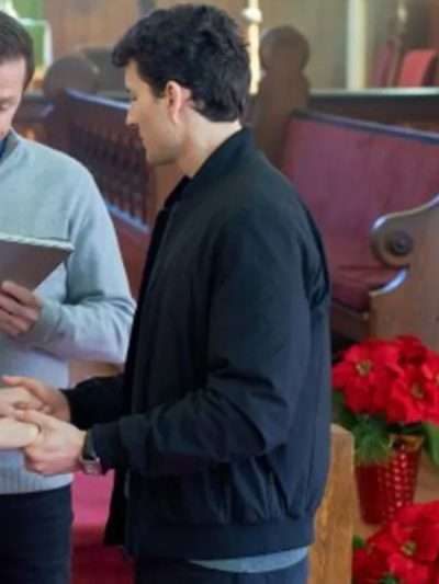 To Have and to Holiday 2024 Robert Bazzocchi Black Bomber Jacket