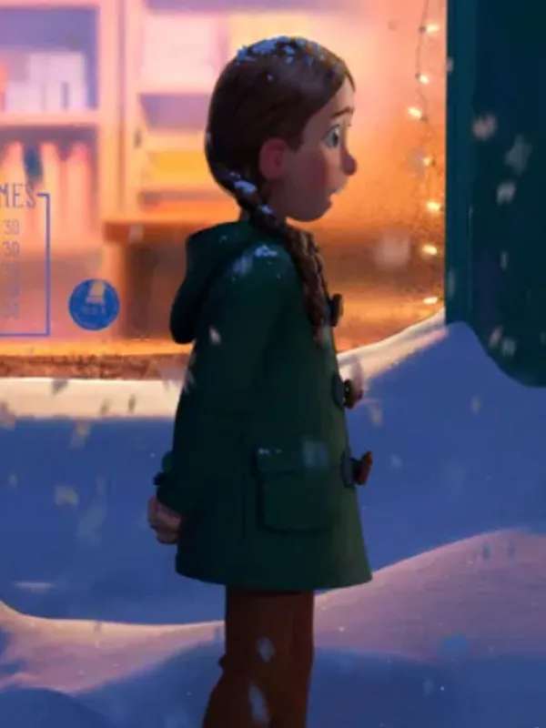 Sam Beccles That Christmas Green Hooded Jacket