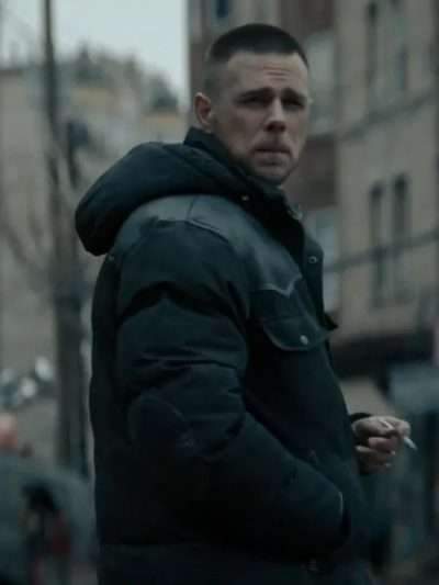 Squid The Penguin S01 Black Puffer Jacket