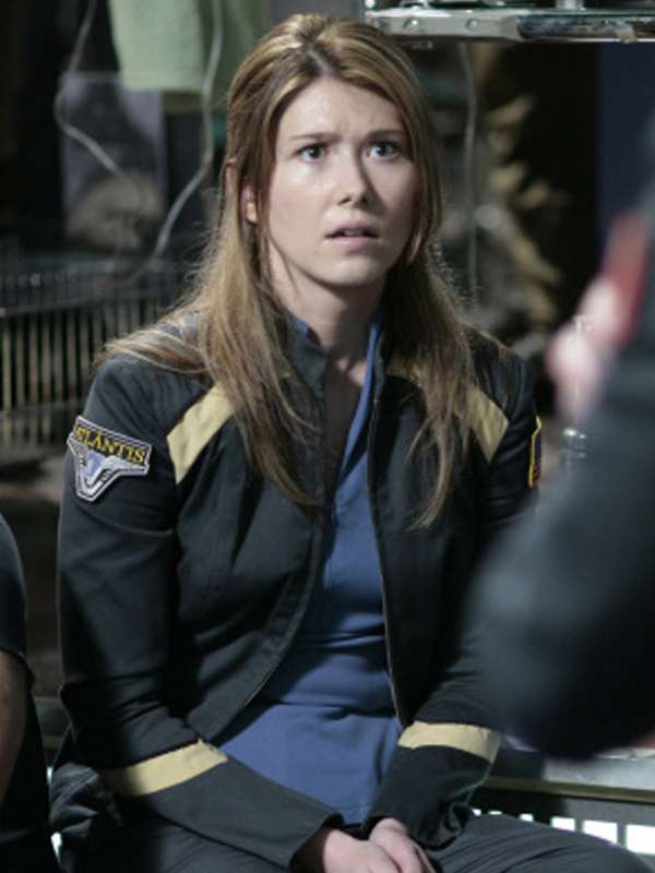 Dr. Jennifer Keller Stargate Atlantis Black Cotton Jacket