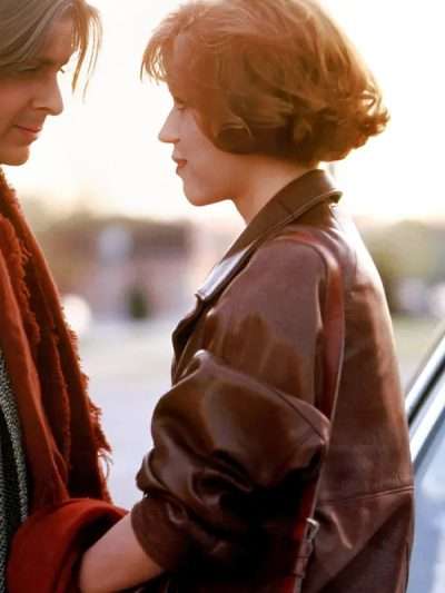 Claire Standish The Breakfast Club Brown Leather Jacket