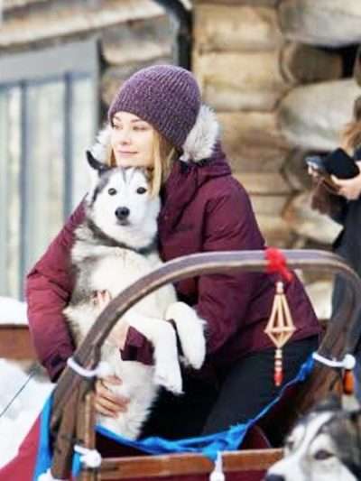 The Finnish Line 2024 Kim Matula Purple Hooded Jacket