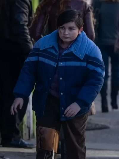 Young Oswald Cobb The Penguin Blue Jacket