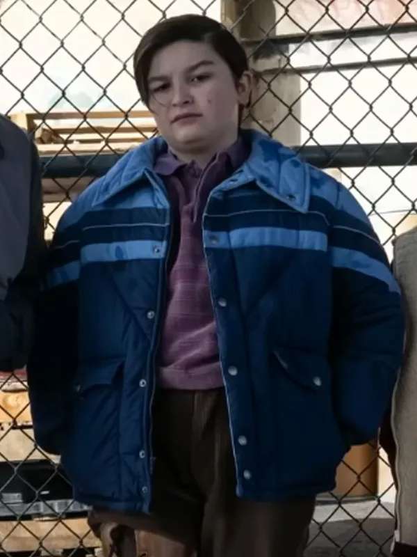 Young Oswald Cobb The Penguin Blue Puffer Jacket