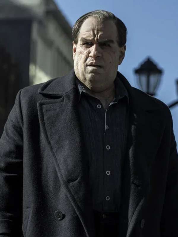 TV Series The Penguin Oswald Cobblepot Black Wool Coat
