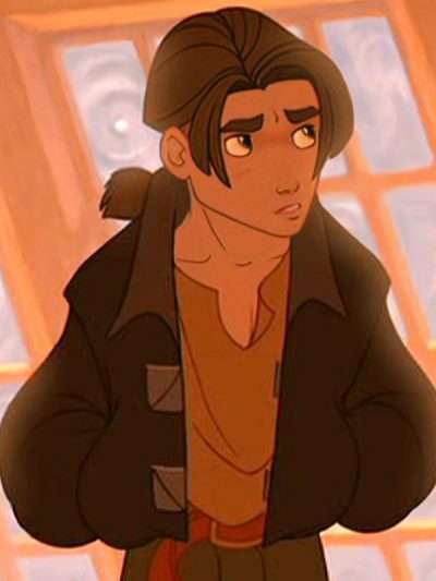 Animated Movie Treasure Planet Jim Hawkins Brown Cotton Jacket