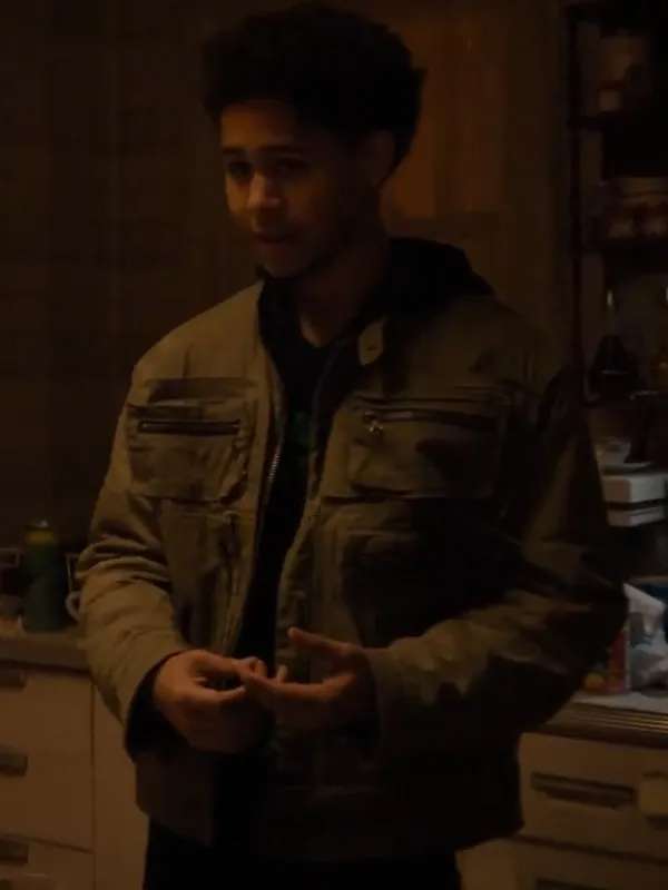 Victor Aguilar The Penguin S01 Green Jacket