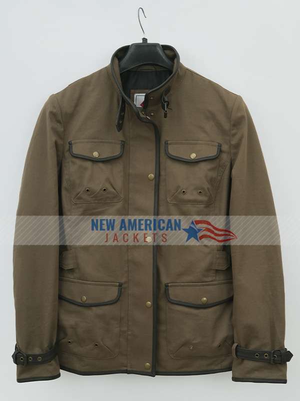 Kerry Godliman Brown Cotton Jacket