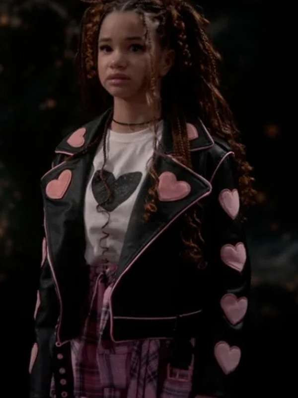 Billie Wizards Beyond Waverly Place Leather Jacket