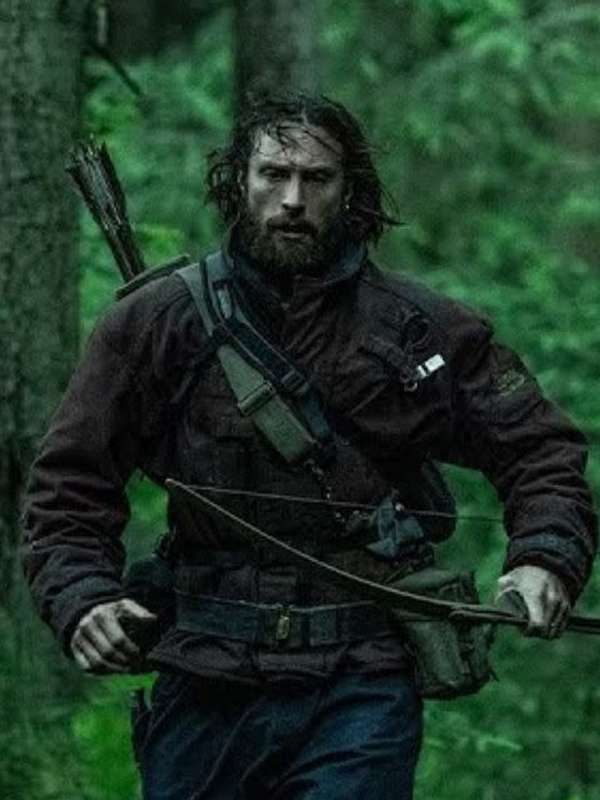 Aaron Taylor Johnson 28 Years Later 2025 Maroon Jacket