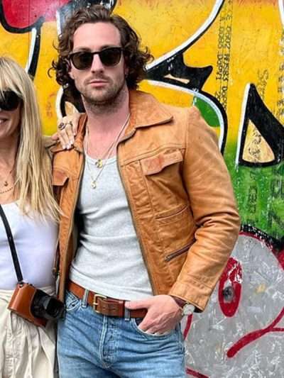 Aaron Taylor-Johnson Leather Jacket