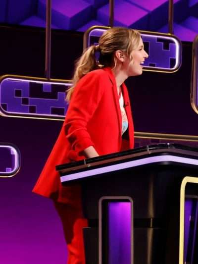 Taylor Tomlinson After Midnight 2024 Red Suit