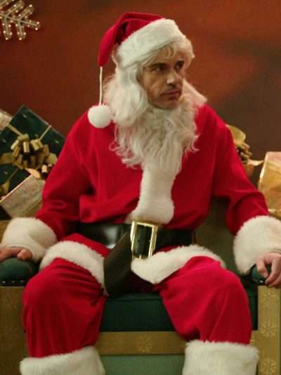 Billy Bob Thornton Bad Santa Movie Red Coat