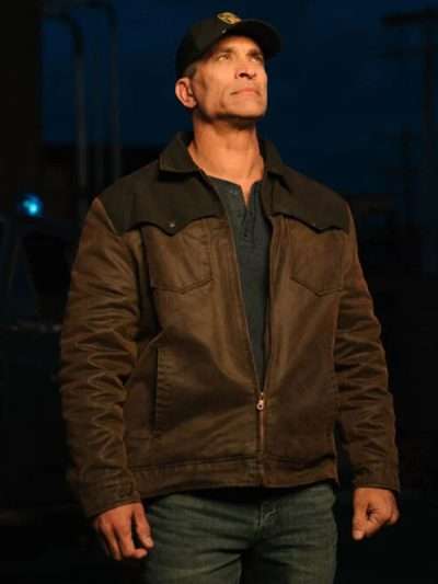 Justin Wise Blue Ridge The Series Brown Cotton Jacket