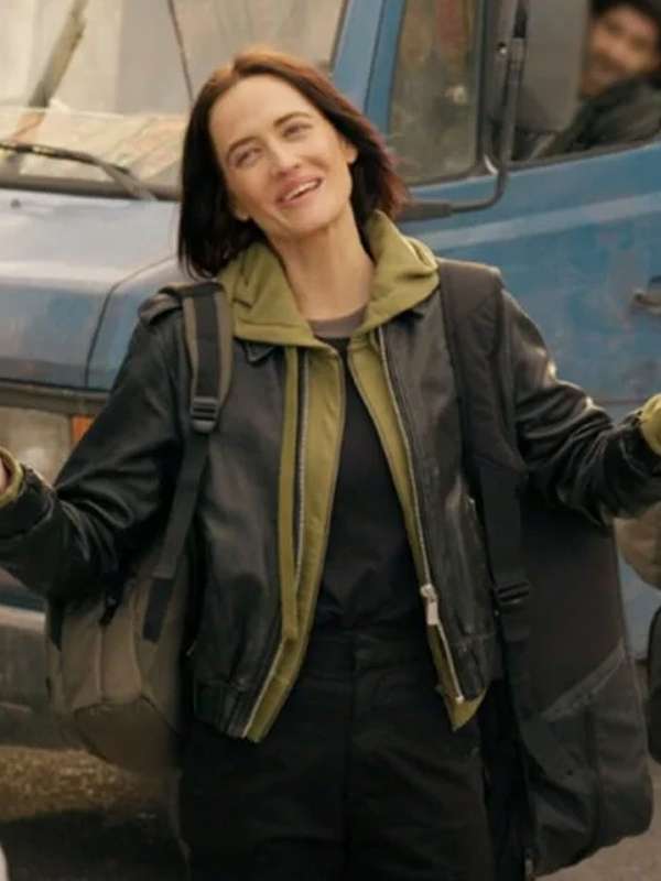 Eva Green Dirty Angels Leather Jacket