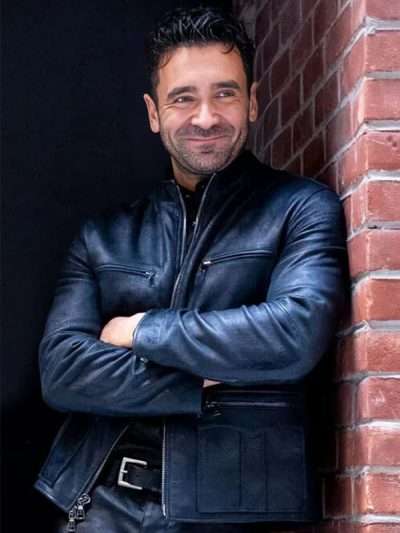 Fitz Saint-Pierre Series 2025 Black Leather Jacket