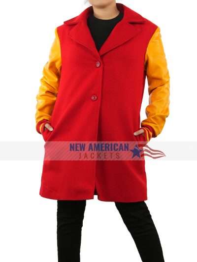 Hunter King Holiday Touchdown A Chiefs Love Story Wool Coat