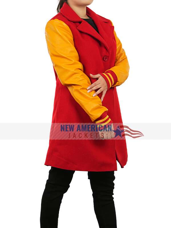 Holiday Touchdown A Chiefs Love Story 2024 Hunter King Wool Trench Coat