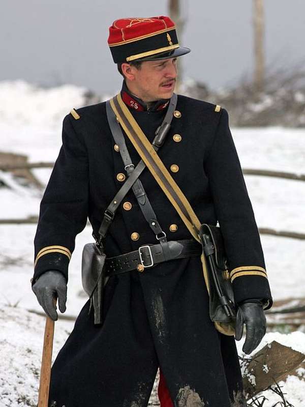 Guillaume Canet Joyeux Noel Black Coat