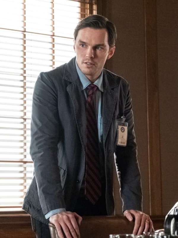 Nicholas Hoult Juror #2 Black Blazer Jacket