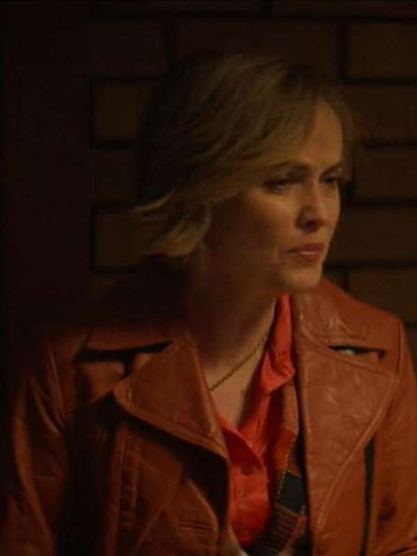 Judy Bissett Last Days of the Space Age 2024 Leather Coat