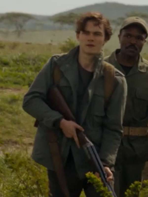 Levi Miller Kraven the Hunter Green Cotton Jacket