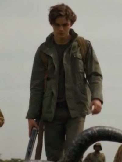 Levi Miller Kraven the Hunter 2024 Green Cotton Jacket