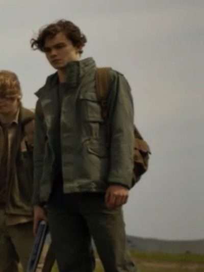 Levi Miller Kraven the Hunter 2024 Green Jacket