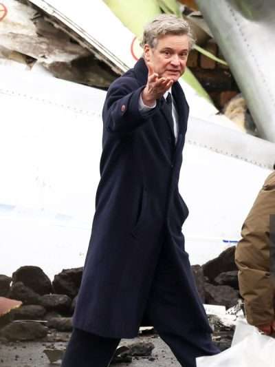 Jim Swire Lockerbie A Search for Truth Black Wool Coat