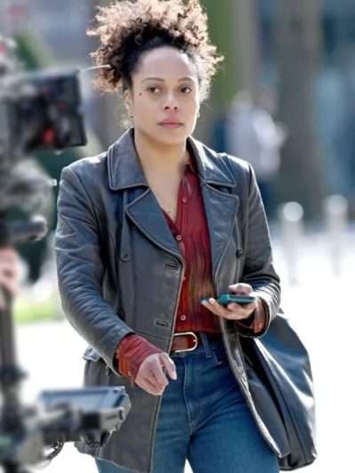 Kat Donovan Missing You Black Leather Coat