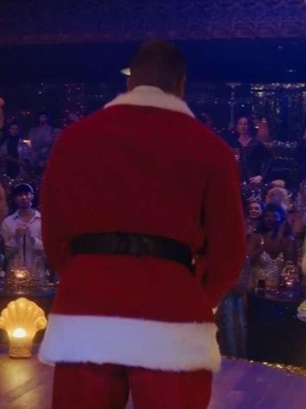 Devale Ellis Meet Me Next Christmas 2024 Santa Coat