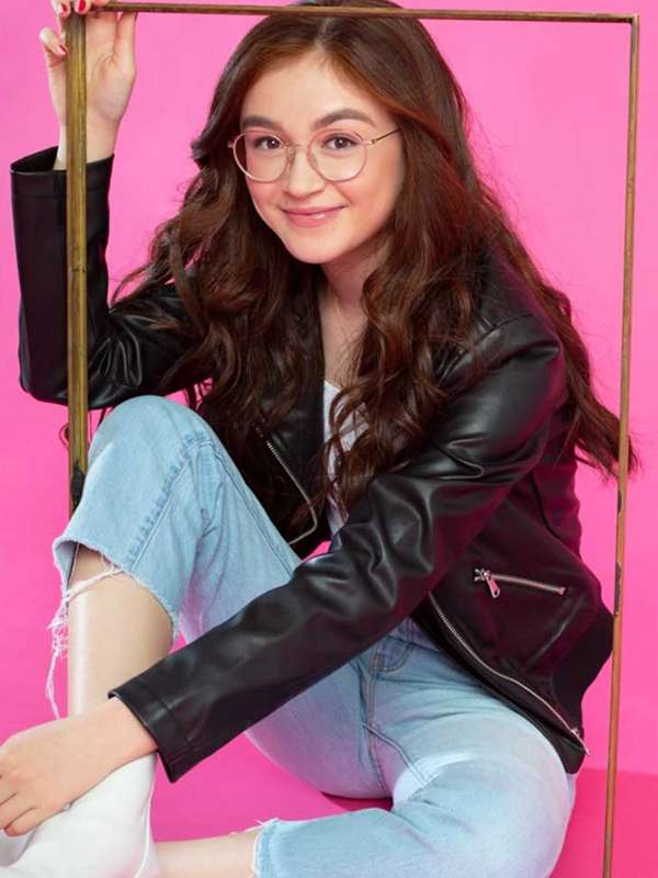 Anna Cathcart XO Kitty Premiere Night Biker Leather Jacket