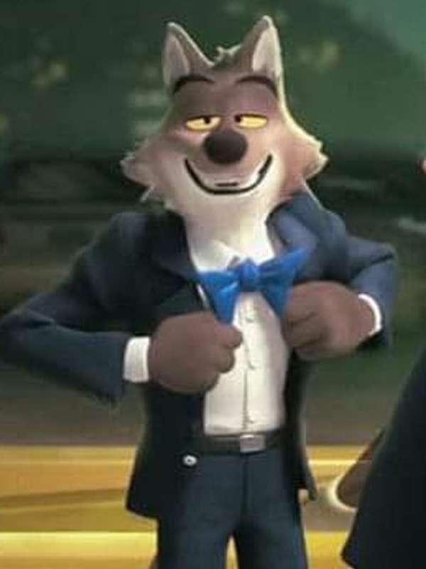 Mr. Wolf The Bad Guys II Blue Blazer Coat