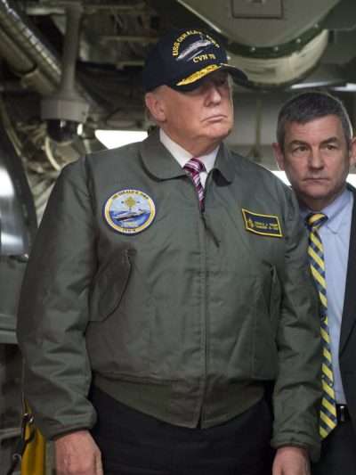Donald Trump US Navy Bomber Jacket