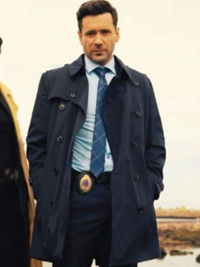Allan Hawco Saint-Pierre Black Coat