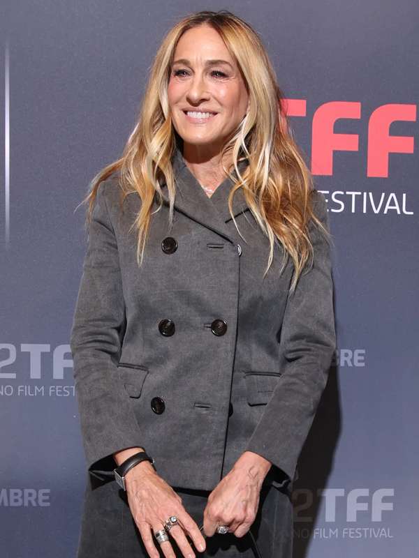 Sarah Jessica Parker 42nd Torino Film Festival 2024 Grey Coat