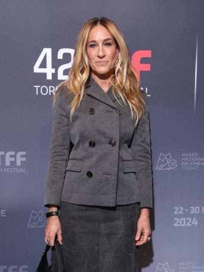 Sarah Jessica Parker 42nd Torino Film Festival Grey Coat