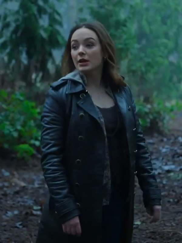 Scylla Ramshorn Motherland Fort Salem S03 Leather Coat