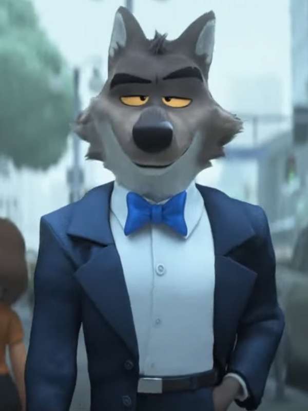 Mr. Wolf The Bad Guys 2 Blue Blazer