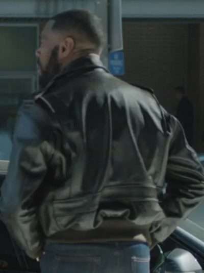 The Madness Colman Domingo Bomber Black Leather Jacket
