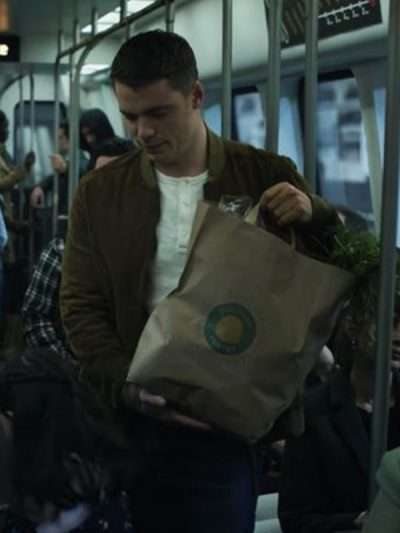 Peter Sutherland The Night Agent S01 Olive Green Bomber Jacket