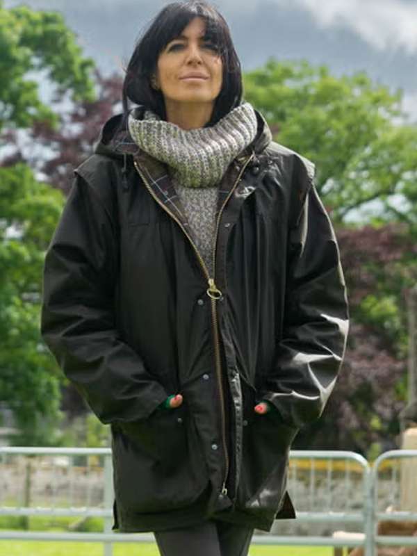 The Traitors UK 2024 Claudia Winkleman Black Jacket