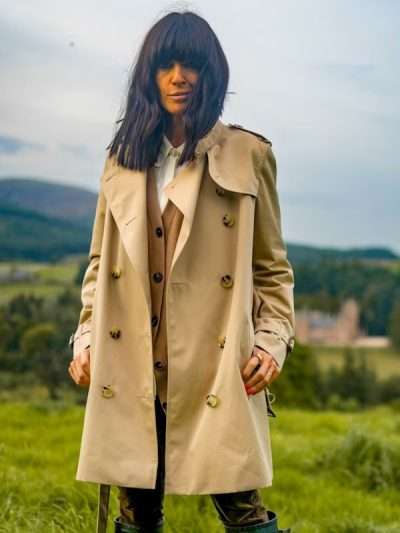 The Traitors UK S02 Claudia Winkleman Beige Coat