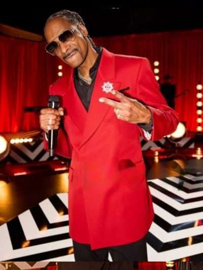 The Voice 2024 Snoop Dogg Red Blazer