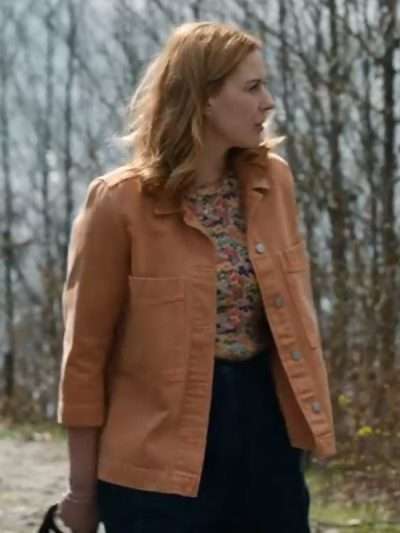 Melinda Monroe Virgin River S06 Brown Cotton Jacket