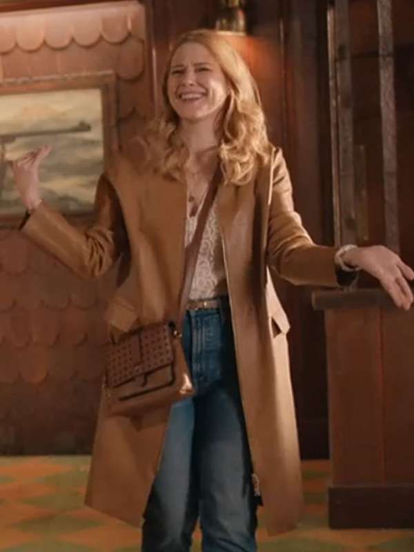Virgin River S06 Melinda Monroe Leather Trench Coat