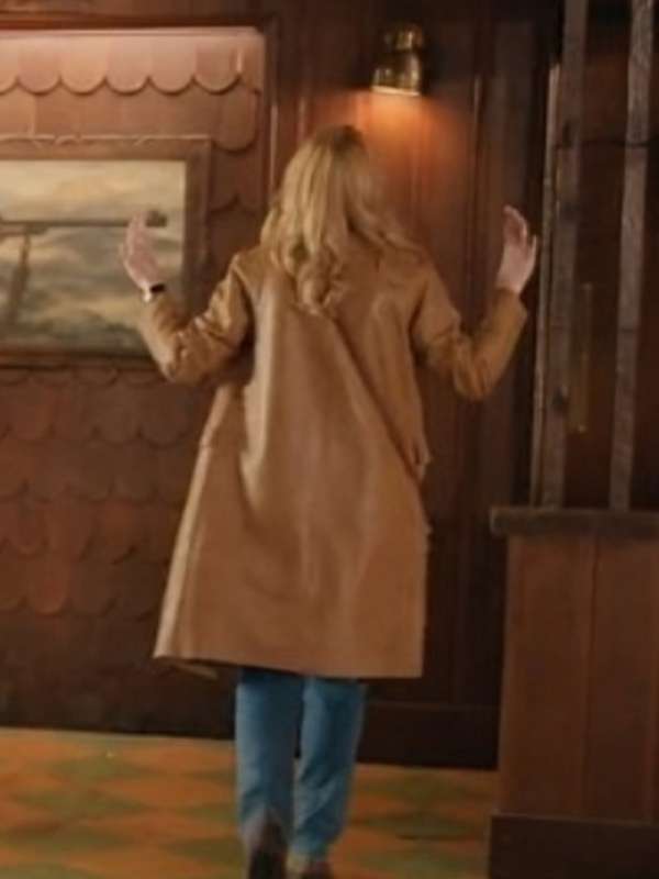 Virgin River 2024 Melinda Monroe Brown Leather Coat