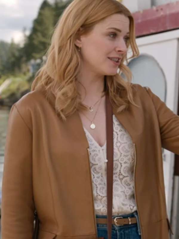 Virgin River S06 Melinda Monroe Leather Trench Coat