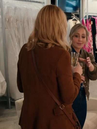Melinda Monroe Virgin River S06 Brown Blazer Coat