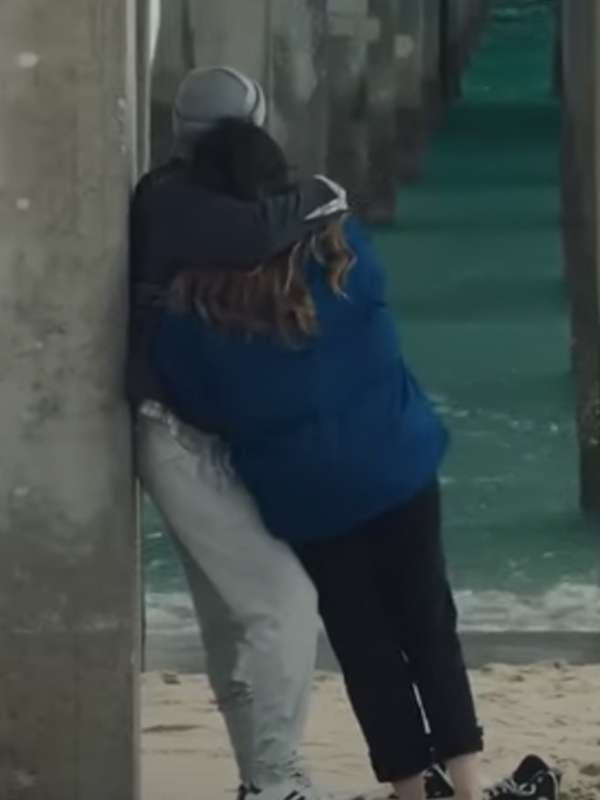 Isabelle Fuhrman Wish You Were Here 2025 Blue Jacket